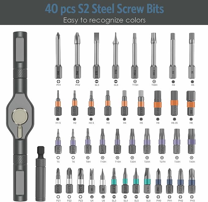 TorqueMax™ 40-Piece Magnetic
